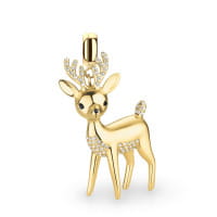 Polar Animals | poleret guld | PolarReindeer-2