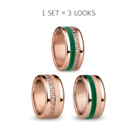 Arctic Symphony | polished rose gold | Symphony-Set-GreenLights