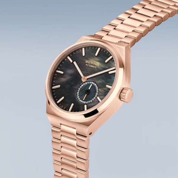 Automatic | brushed rose gold | 19435-762