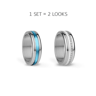 Arctic Symphony | zilver gepolijst | Symphony-Set-ArcticBlue