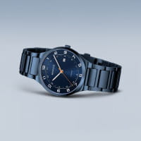 Titanium | børstet blå | 15139-797