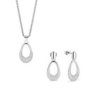 Arctic Pavé | polished silver | Arctic-Pave-Set-Oval-Steel