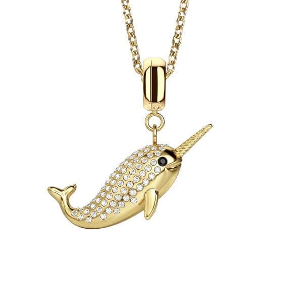 Polar Animals | gold glänzend | PolarNarwhaleSet-2