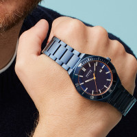 Solar | blu brilliante/spazzolato | 14443-797
