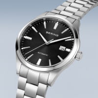 Automatic | polished/brushed silver | 19842-702