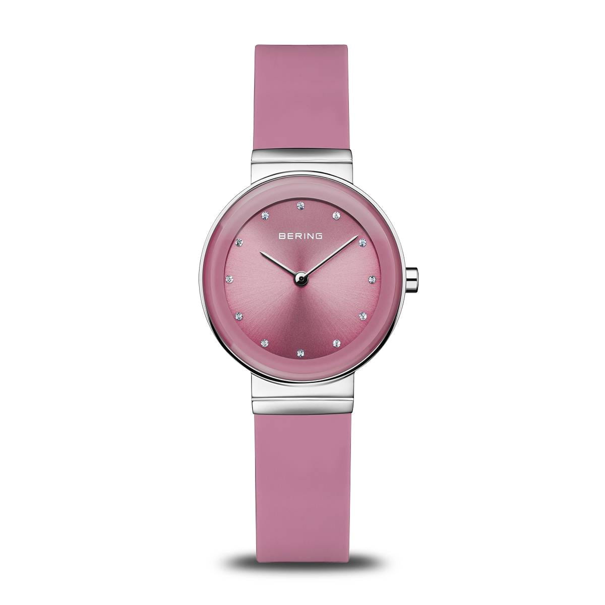 Produktbild von BERING Damen Uhr Quarz Movement - Classic Collection Mit Edelstahl Und Saphirglas 13326-XXX Armbandsuhren - 3 ATM, Grün/Roségold