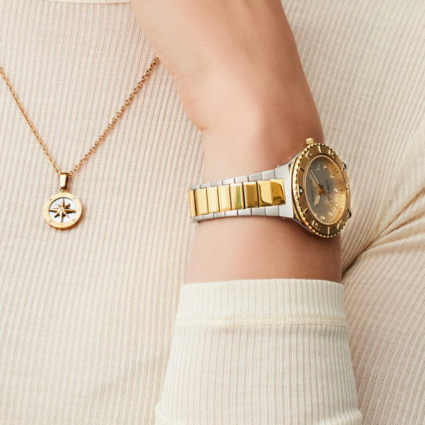 Classic | argento/oro brilliante/spazzolato | 18936-710