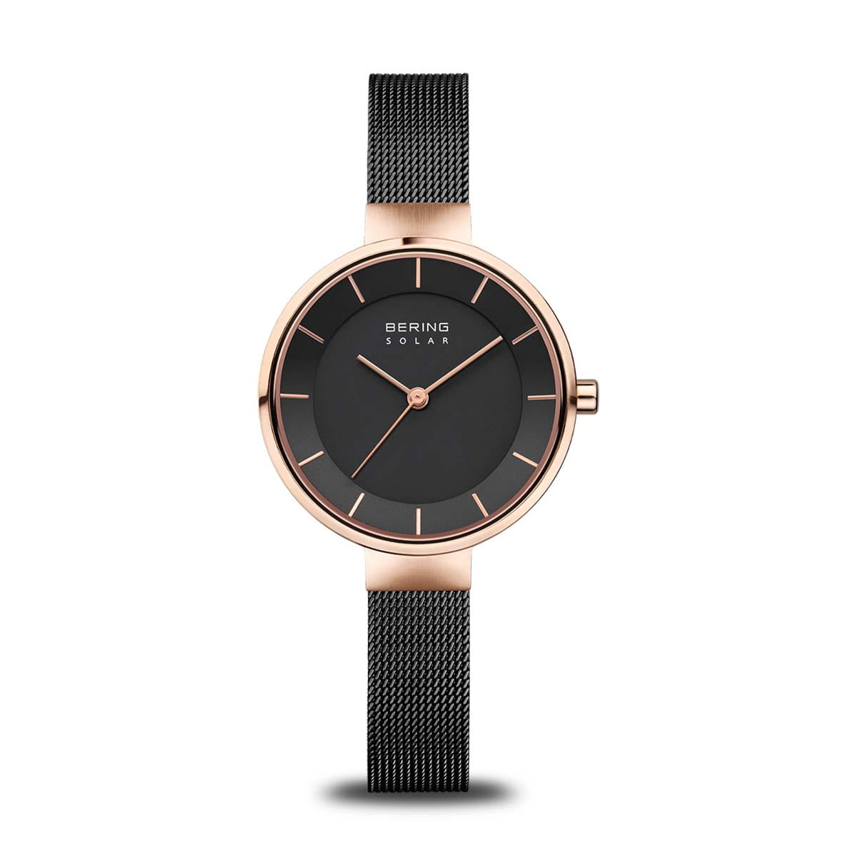 Bering slim solar watch best sale