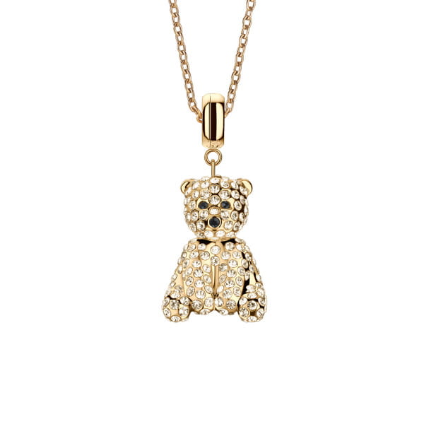 Polar Bear Necklace gold