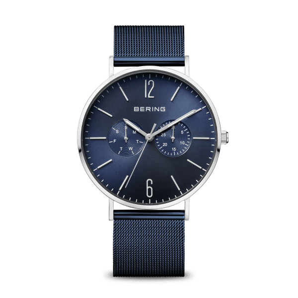 BERING Orologio Uomo Classic Quarzo – Vetro Zaffiro E Cinturino In Acciaio 13242-308