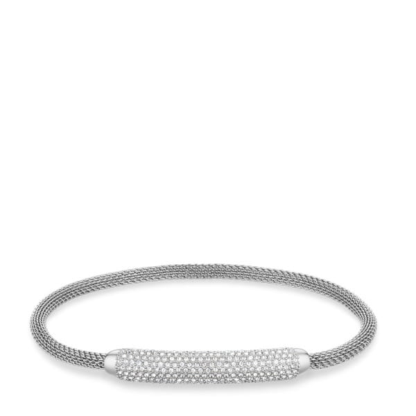 Arctic Pavé | polished silver | 666-17-180