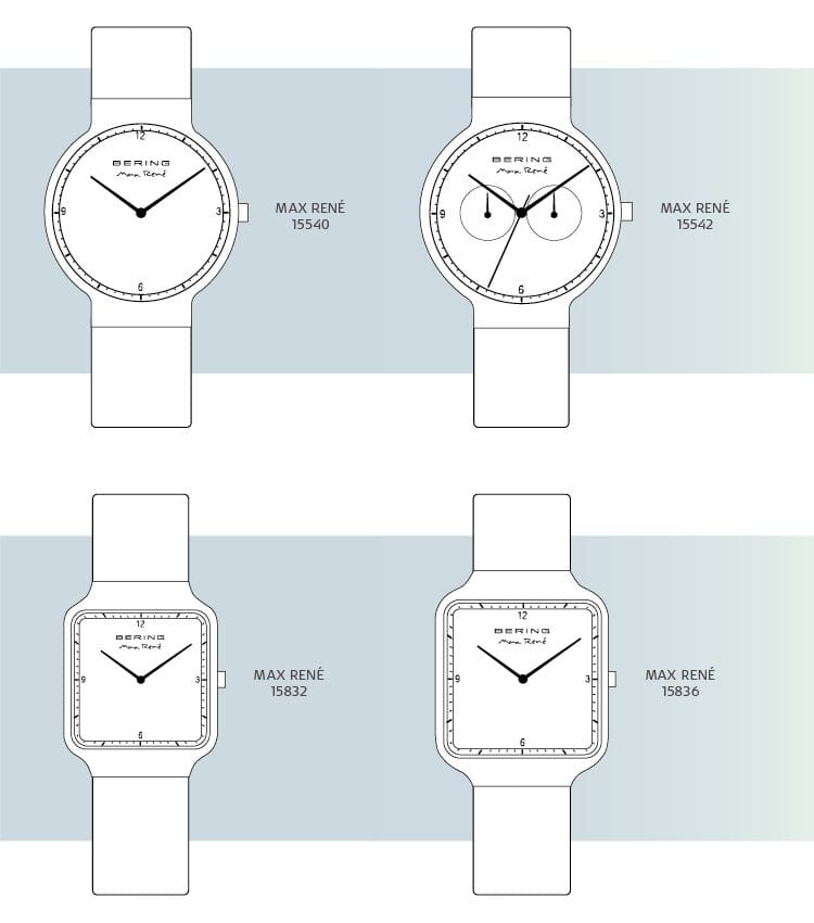 Uhrenarmband 22mm Bering Classic Armbanduhr Mit Edelstahl Armband