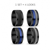 Arctic Symphony | brushed black | Symphony-Set13