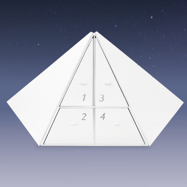 Adventskalender Rosegold-Silver