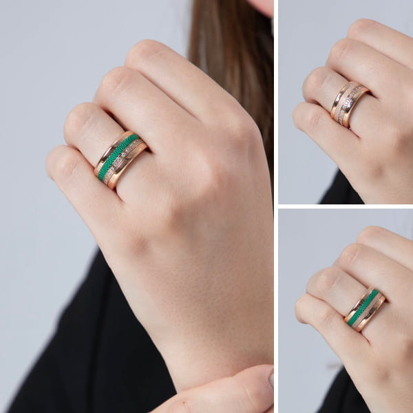 Arctic Symphony | oro rosa brillante | Symphony-Set-GreenLights