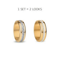 Arctic Symphony | polished gold | Symphony-Set-BiColour2