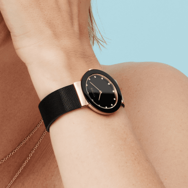 Ceramic | polished rose gold | 11435-166