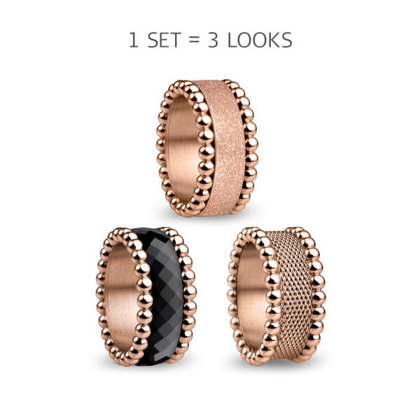 Arctic Symphony | polished rose gold | Symphony-Sale-Set5