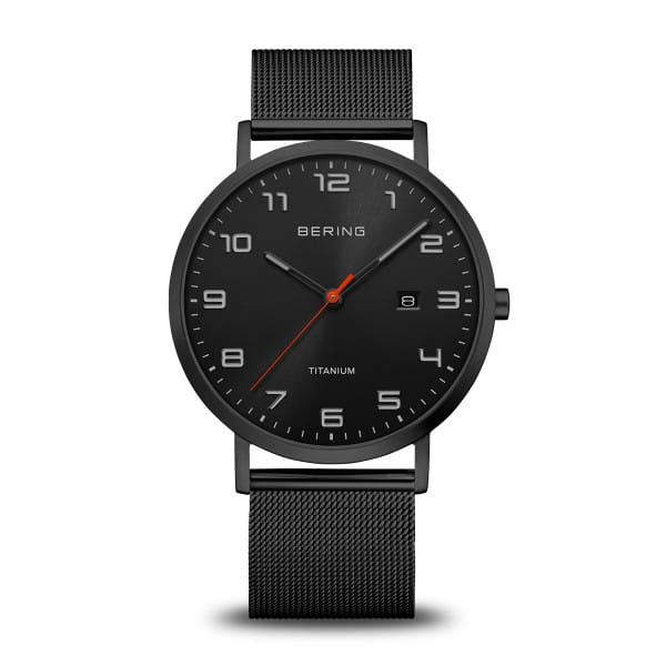 Titanium | brushed black | 18640-122