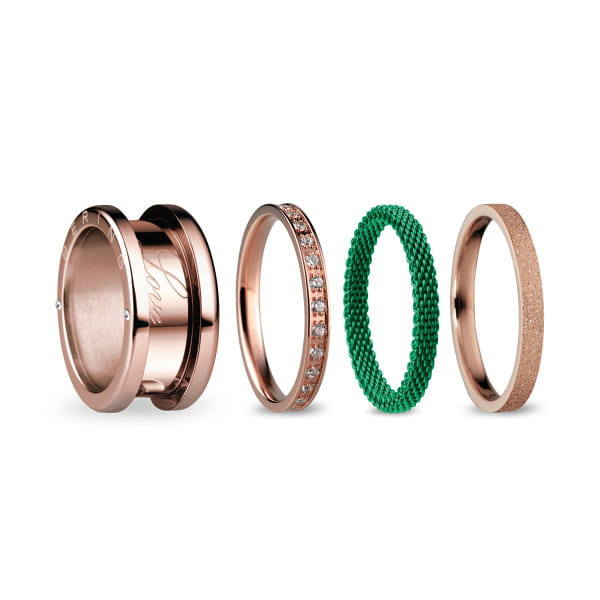 Arctic Symphony | polished rose gold | Symphony-Set-GreenLights