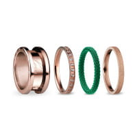 Arctic Symphony | polished rose gold | Symphony-Set-GreenLights