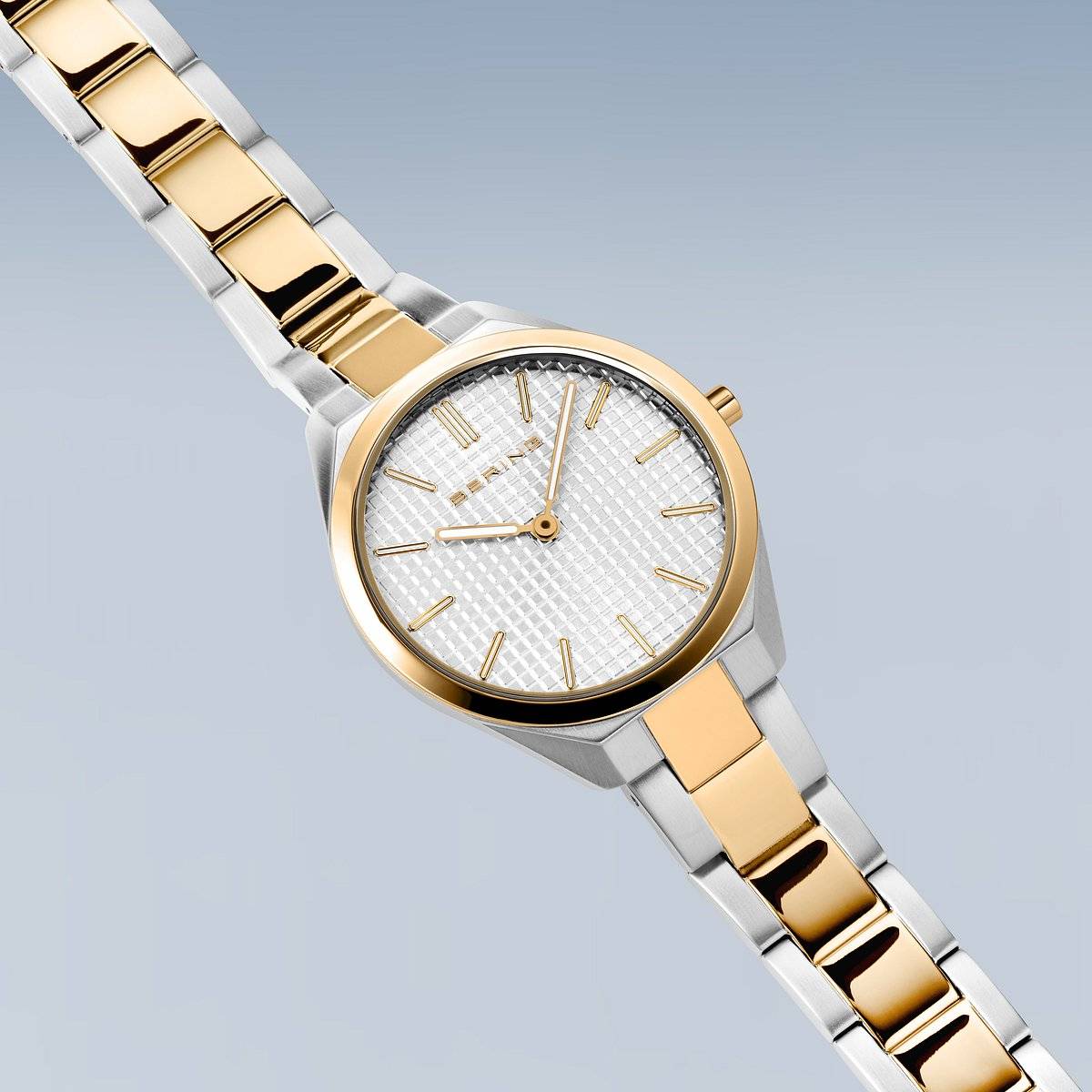 Ultra Slim | polished/brushed silver/gold | 17231-704 | BERING ...