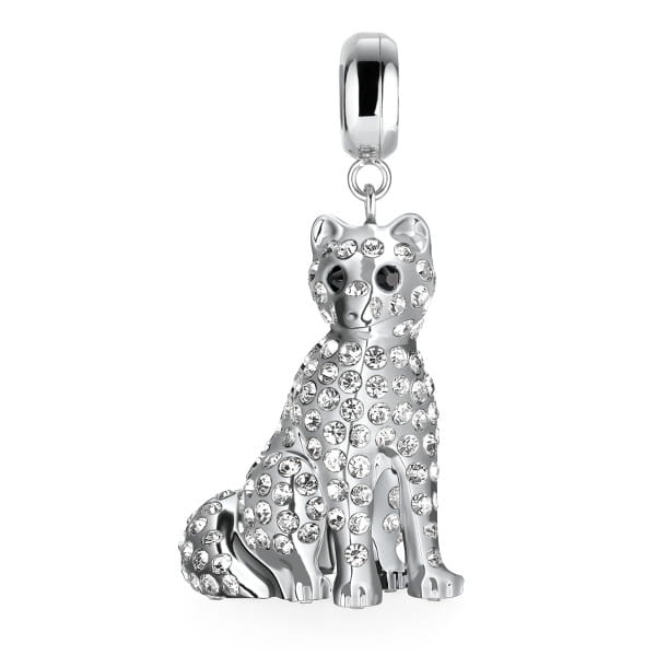Polar Fox Charm silver