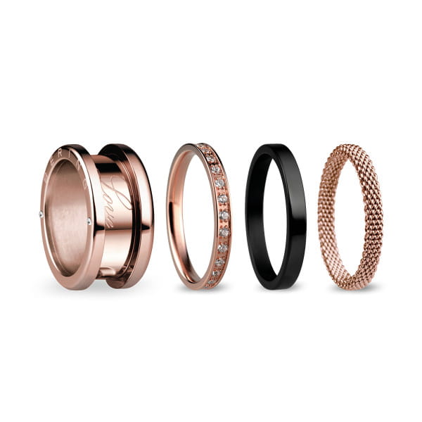 Arctic Symphony | polished rose gold | Symphony-Set-ArcticNights