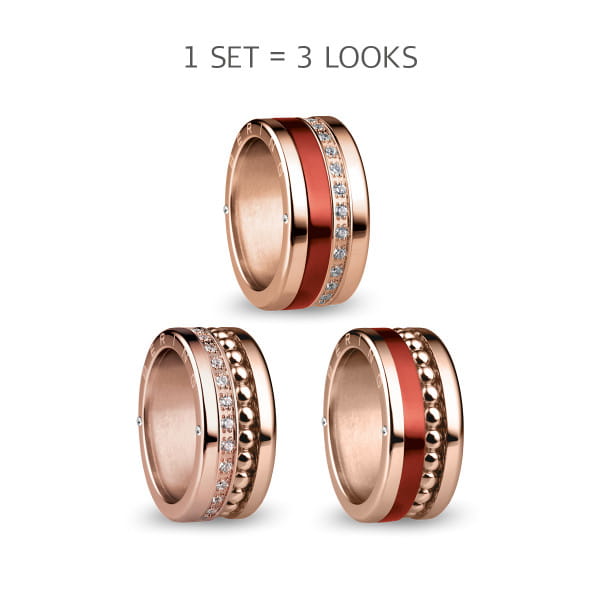 Arctic Symphony | polished rose gold | Symphony-Set-RedSailing