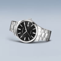 Automatic | polished/brushed silver | 19842-702