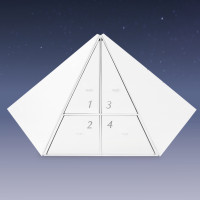 Adventskalender Rosegold-Silver