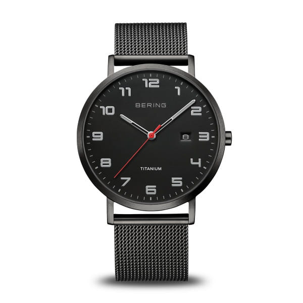 Titanium | brushed black | 18640-122
