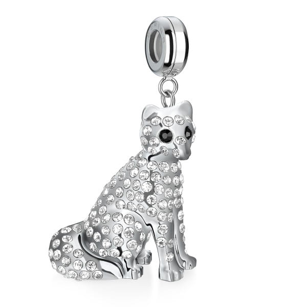 Polar Fox Charm silver