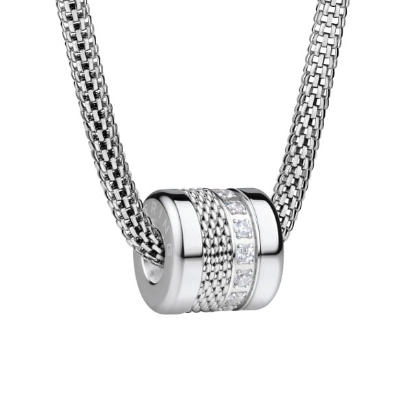 Love Necklace Set silver/white