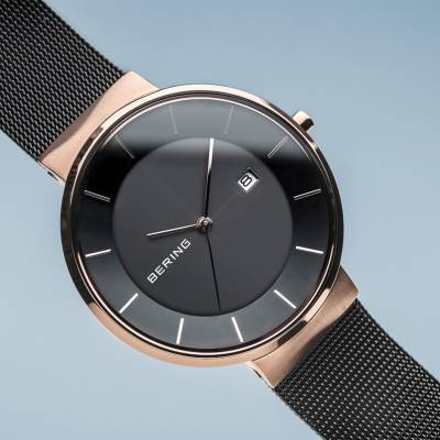 Solar | polished rose gold | 14639-166 | BERING ® | Official