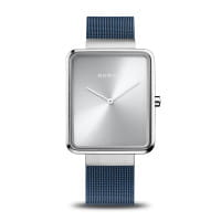Orologio BERING True Aurora Collection 16940-598 | Unisex, Quadrante Verde, Cinturino In Silicone