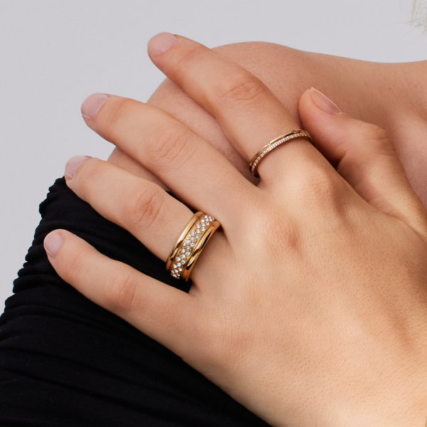 Arctic Symphony | polished gold | 567-27-X2
