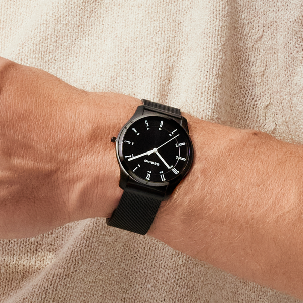 Ultra Slim | polished/brushed black | 18340-222