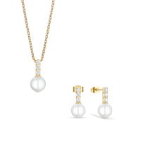Arctic Pearls | polished gold | Arctic-Pearl-Set-gold