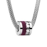 Sweetheart Necklace Set silver