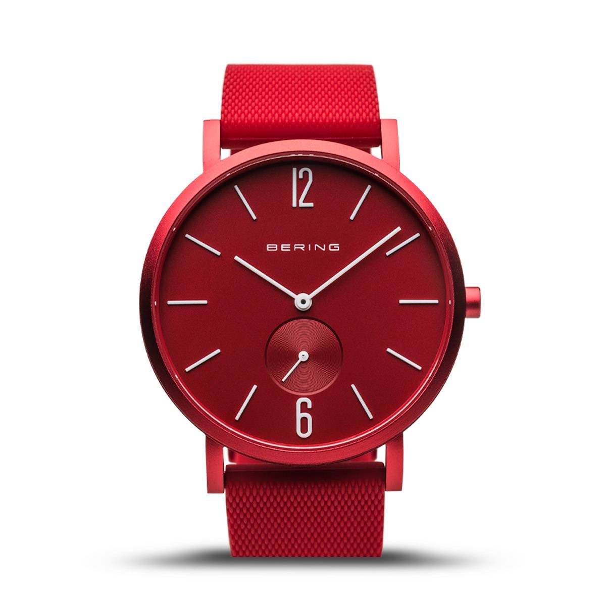 Sale² | polished/brushed silver | 14539-303 | SILVER | RED