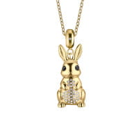 Polar Animals | poleret guld | PolarRabbitSet-4