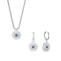 Arctic Bloom | poleret sølv | Arctic-Flowers-Set-steel-blue